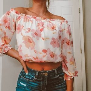 Off the shoulder top